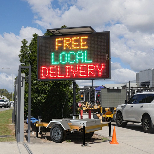 Multi colour Variable Message Sign